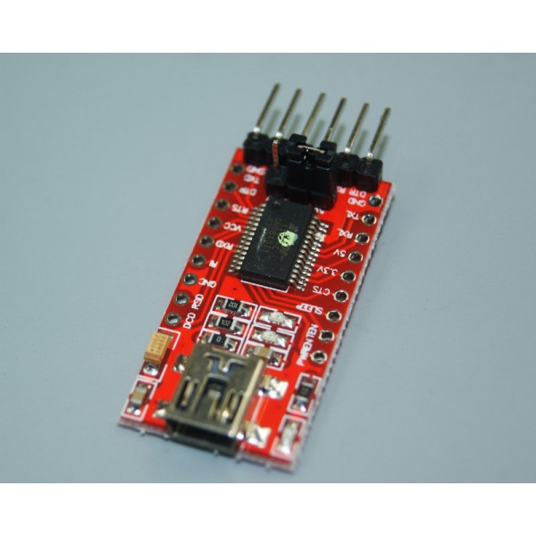 Mini USB to TTL Serial Adapter (FTDI FT232RL)