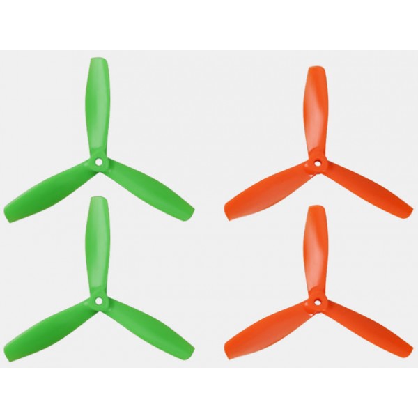 Gemfan 6 x 4.5 6045 3-Blade Multicopter Prop Set (2 CW and 2 CCW)