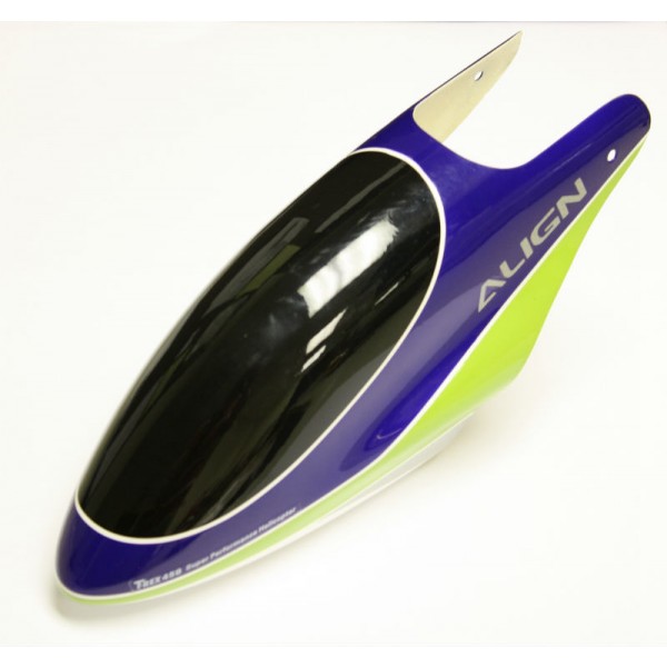 Airbrushed Fiberglass Canopy for T-Rex 450 Sport