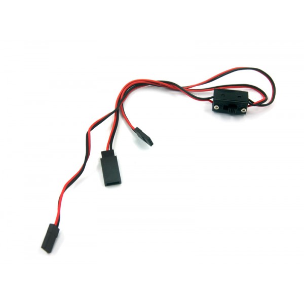 JR Switch Harness 22AWG 16in (40cm) w/ Charge Cord