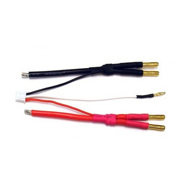 Discharge Wire for GForce Elite Series Hard Case Car LiPOs (2S No Connector)