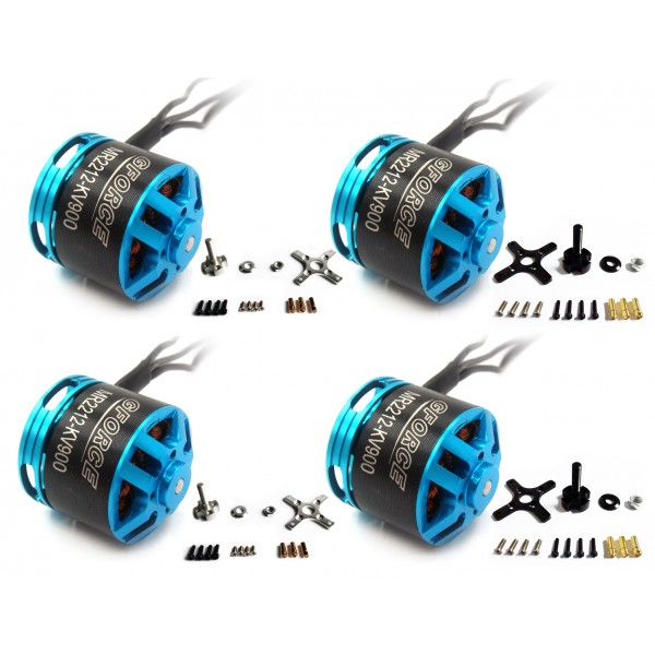 GForce MR2212 Multicopter Brushless Motor Set (4 Motors)
