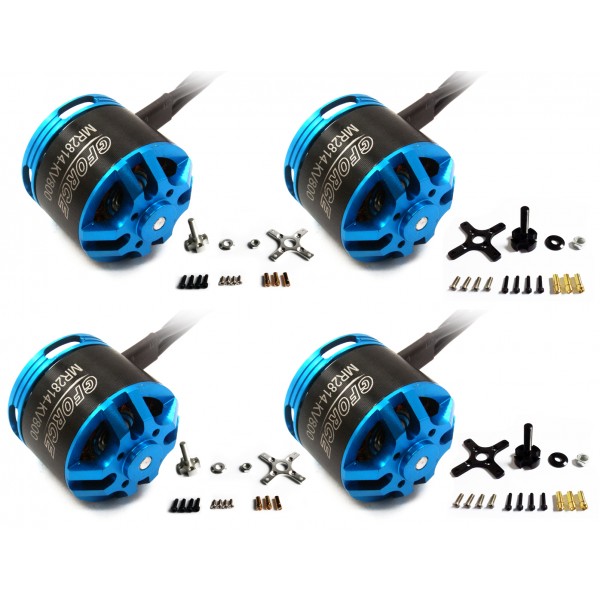 GForce MR2814 Multicopter Brushless Motors Set (4 motors)
