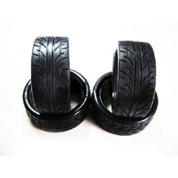 1/10 Scale On-Road Touring Soft Rubber Tire (Set of 4)