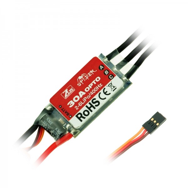 SimonK Firmware 30A OPTO Brushless Multi-Rotor ESC (2-6S)