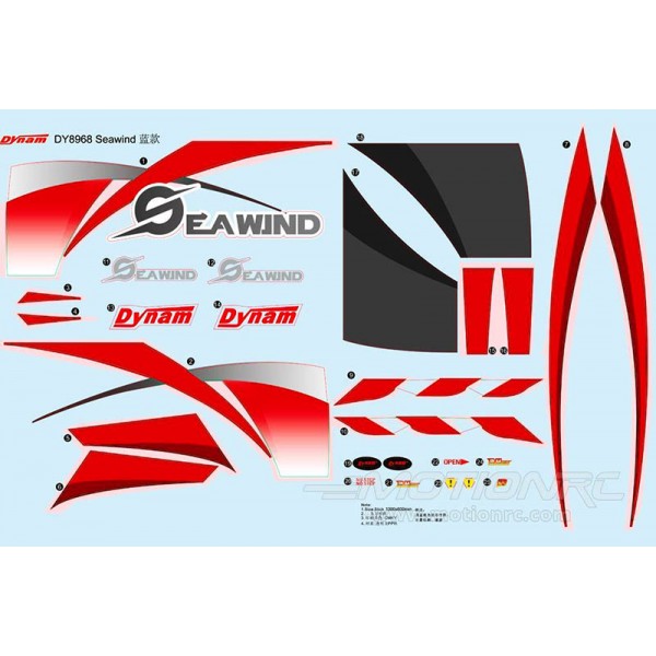 Dynam Seawind Decal (SWD-15)