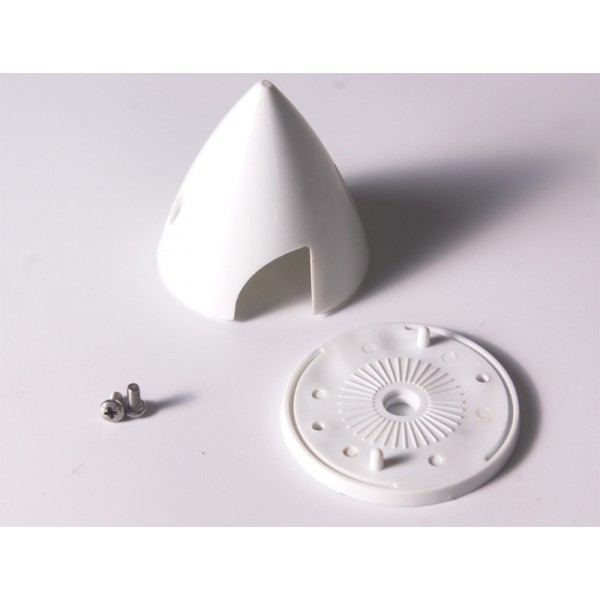 2-1/4in (57mm) Nylon Spinner-White