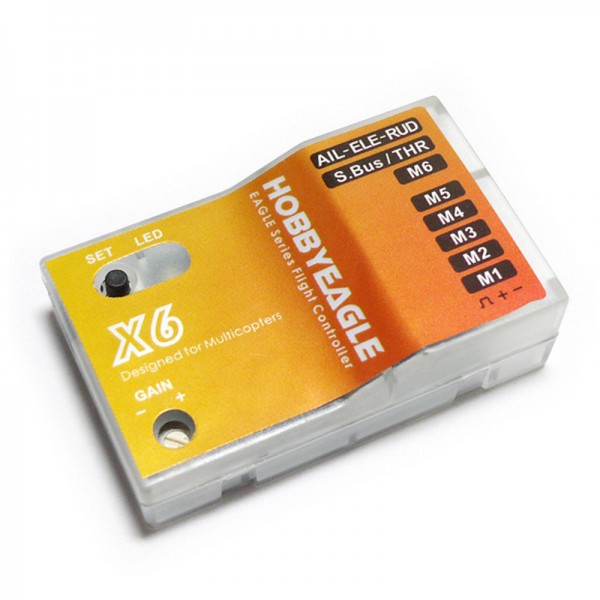 Hobby Eagle X6 6-Axis Multi-Rotor Flight Controller