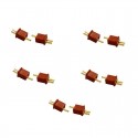 5 Sets Micro T Connector Male/Female Pair (Compatible with Deans Micro)