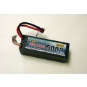 GForce Elite Series 60C 5000mAh 5S Hard Case Car LiPO Pack (T-Connector)