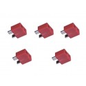 5Pcs T-Connector Female (Compatible With Deans Connector)