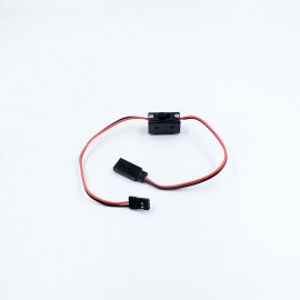 Universal (Futaba/JR) Switch Harness 22AWG 12in (30cm)