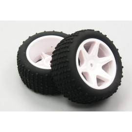 Rear Tire Set for YiKong 1:12 Buggy (12048)
