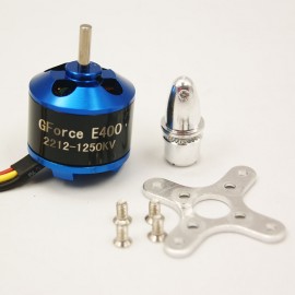 GForce E400 Brushless Outrunner Motor (2212 - 1250KV)