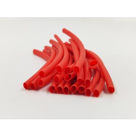 3mm Heat Shrink Tubing - Red (20pcs)