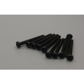 B Head Cross Screw BM3*28.5 10pcs for Acme 1/10 Flash (33294)