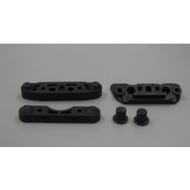 Bumper, Suspension Arm Mounts for Acme 1/8 Dominator (34460)