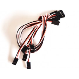 5ps Male-Male Servo Wire 26AWG 8in (20cm)