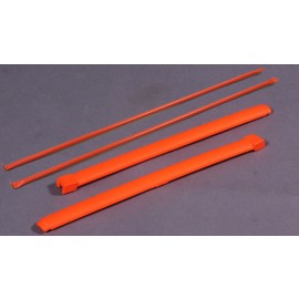 Dynam Cessna 188 Wing Struts with Foam (Orange)