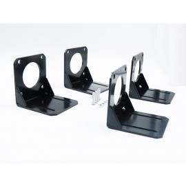 4pcs Steel Mounting Bracket For Nema 23 Stepper Motors