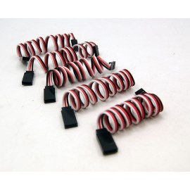 5pcs Universal Servo Extension 26AWG 12in (30cm)