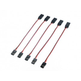 5pcs Universal Servo Extension 26AWG 6in (15cm)