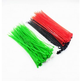 8in Nylon Zip Cable Tie 4 Color (400pcs)