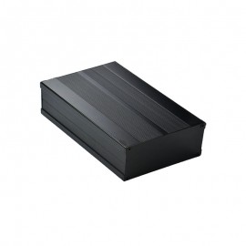 200*106*55mm Aluminum Enclosure Case Black