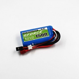 GForce 5C 1500mAh 2S 6.6V LiFe RX Pack