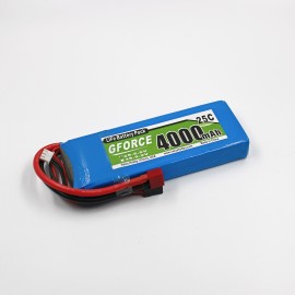 GForce 25C 4000mAh 2S 6.6V LiFe RX Pack