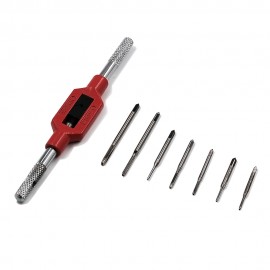 7Pcs M1.1-M2.5 Hand Tap Wrench Set