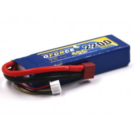 GForce 40C 2200mAh 3S 11.1V LiPO (T-Connector)