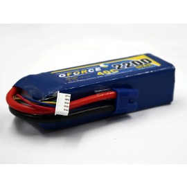 GForce 40C 2200mAh 4S 14.8V LiPO (EC3 Connector)