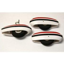Wheel Set for 55in EPO Foam Cessna 182 (3pcs set)