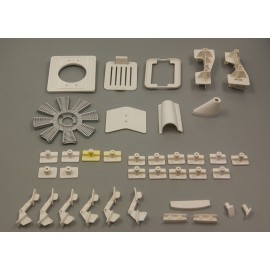 Dynam DHC-2 Beaver Fuselage Plastic Parts (DHC2-09)