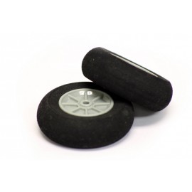 Foam Wheels 2-1/2in (65mm) Diameter One Pair