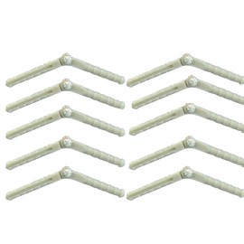 Pivot Point Hinge - 2mm Diameter (10pcs)