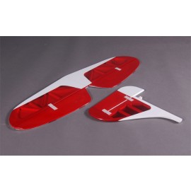 Tail Set for 69in Aviator Pro 40 ARF - Red