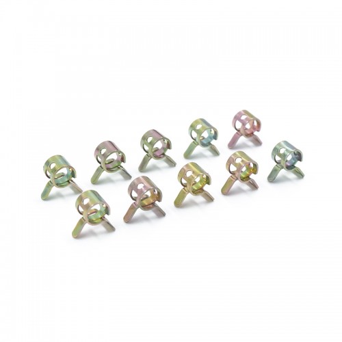 10Pcs 6mm Metal Fuel Line Clip