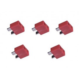 5Pcs T-Connector Female (Compatible With Deans Connector)