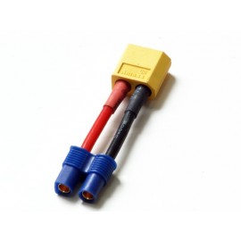 XT60 Male to EC3 Female Adapter