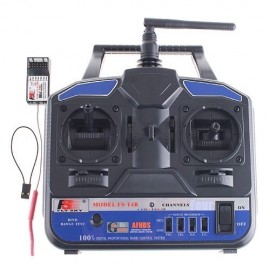 Flysky FS-T4B 2.4GHz 4CH Transmitter and Receiver (TX+RX Set)