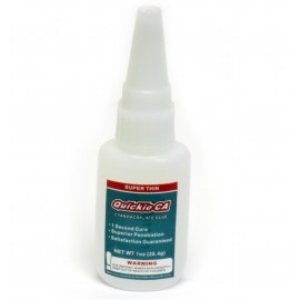 Quickie Super Thin Instant Cure CA Glue (1 oz Bottle)