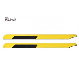 Carbon Fiber Main Blades For 450 Helicopter(Yellow) TL1158-11
