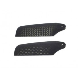 Tarot 3K Carbon Fiber Tail Blade For 450 Helicopter(Black) TL2330-01